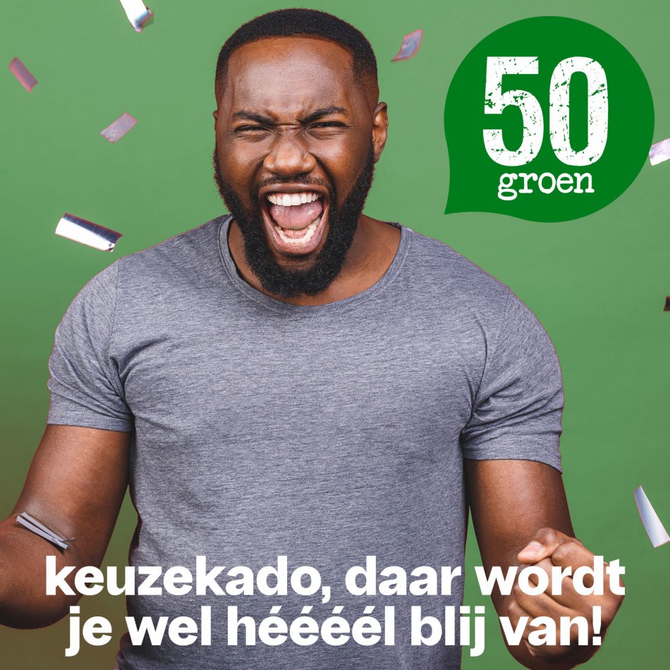 Keuzekado Groen 50